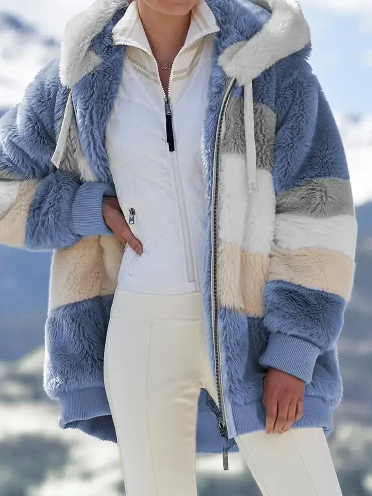 Alexa - Stylish Jacket with Hood and Zipper