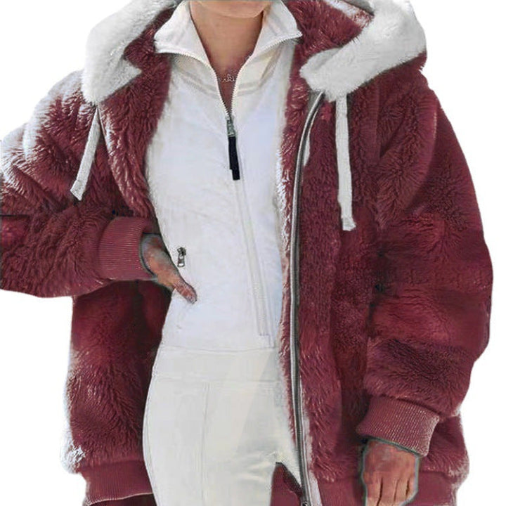 Alexa - Stylish Jacket with Hood and Zipper
