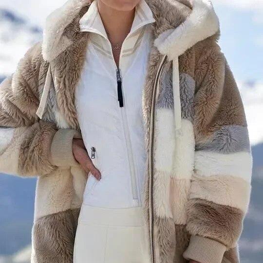 Alexa - Stylish Jacket with Hood and Zipper