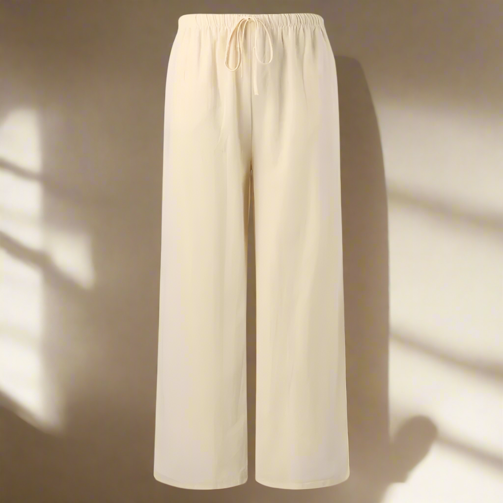 Zoe™ - Elegant Cotton Trousers